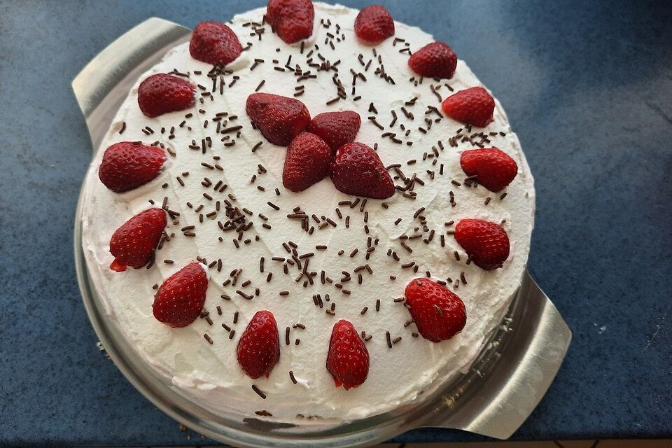 Easy Erdbeertorte