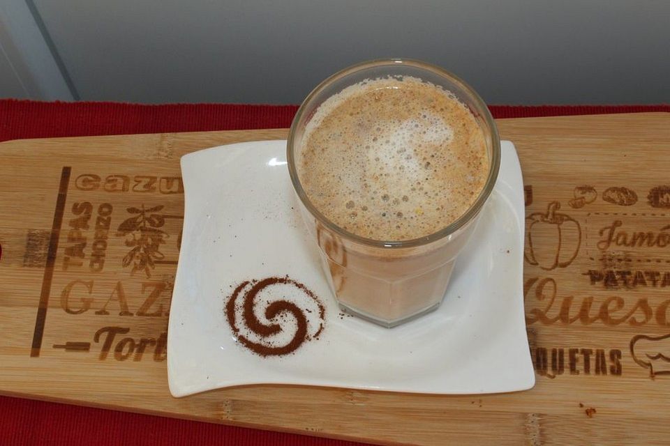 Schnelle vegane Chai-Latte