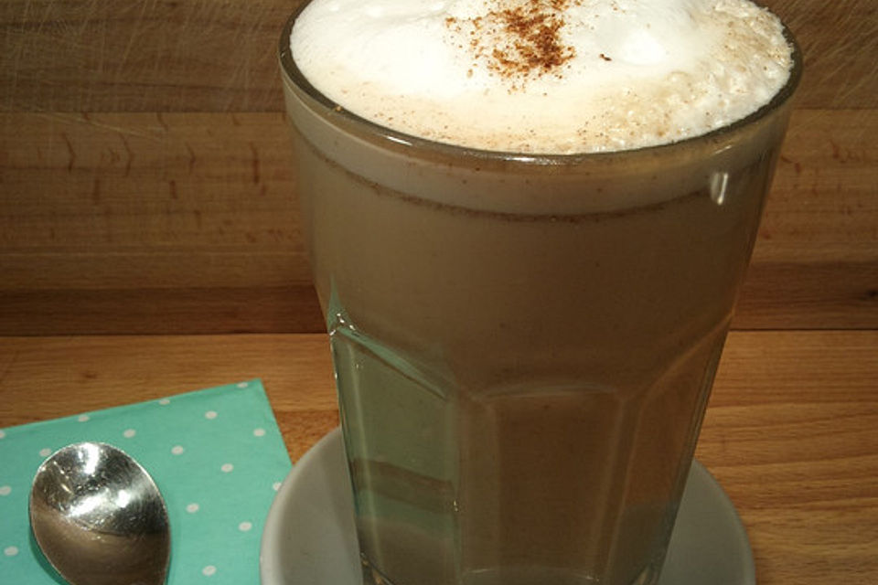 Schnelle vegane Chai-Latte