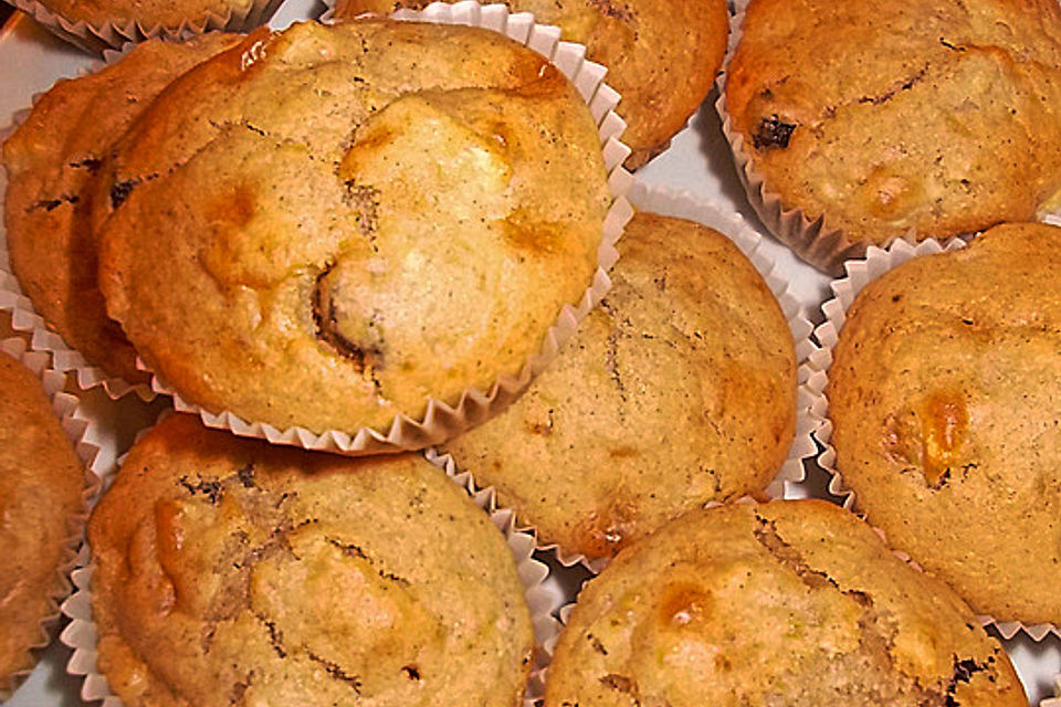 Apfel - Bananen - Muffins