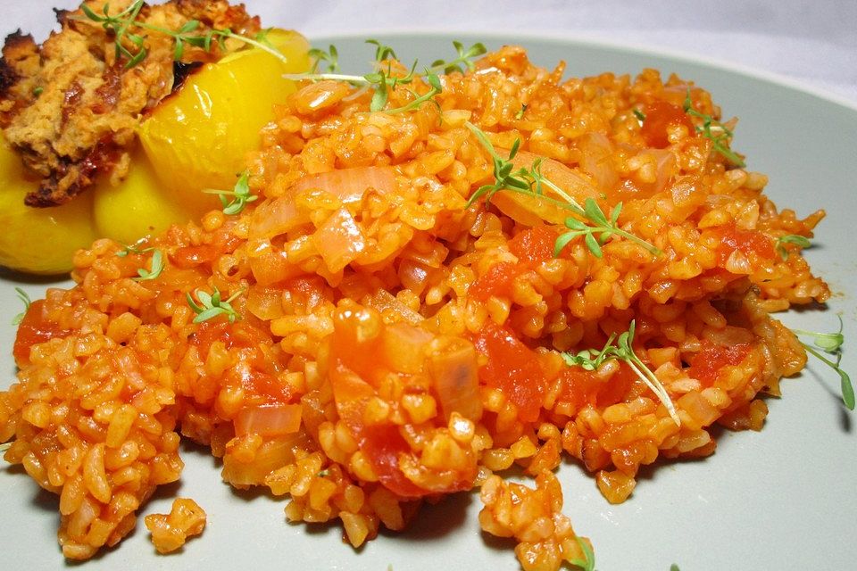 Tomaten-Bulgur