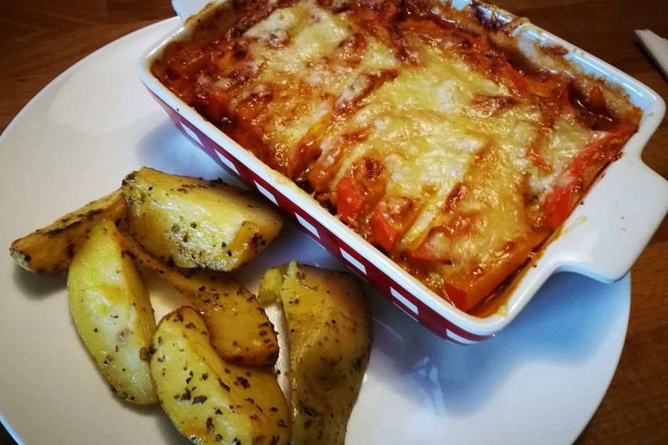 Low-Carb-Kürbislasagne