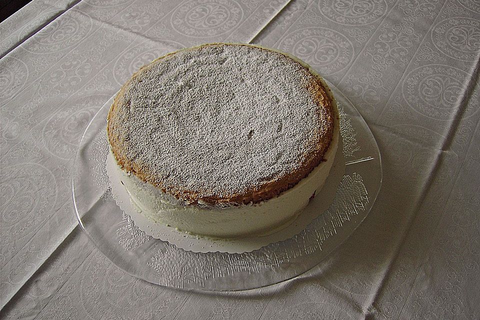 Käsesahne mit Mandarinen