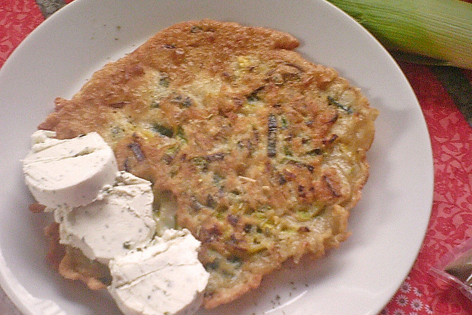 Grüner Pfannkuchen