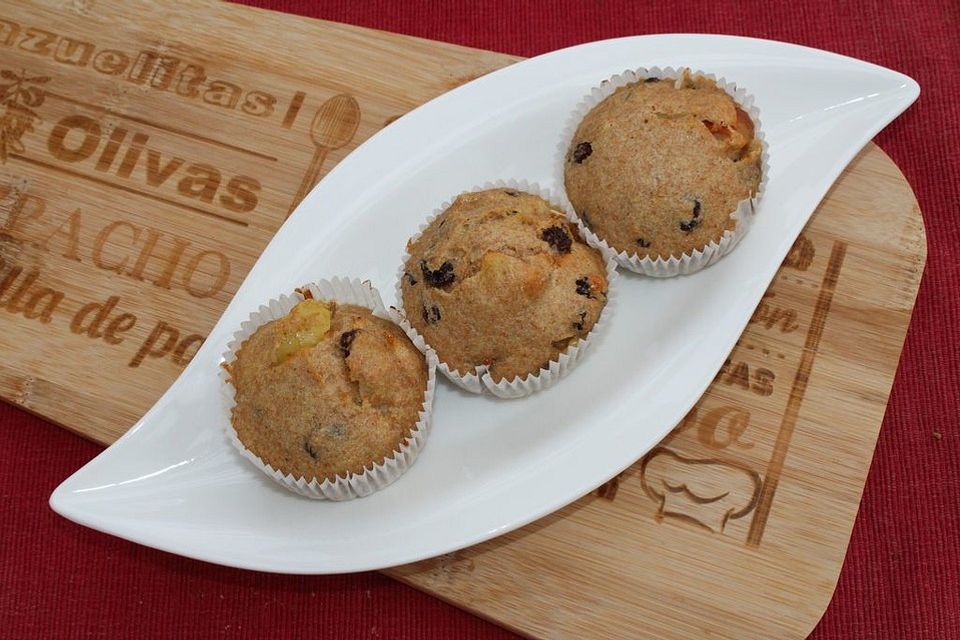 Apfel-Zimt-Muffins