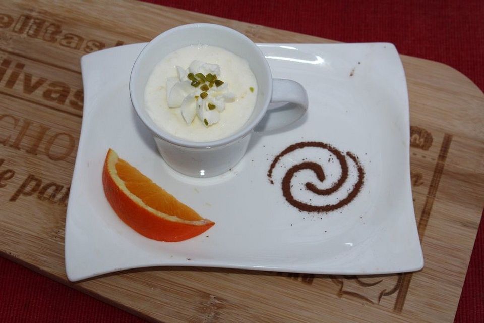 Orangen-Mousse