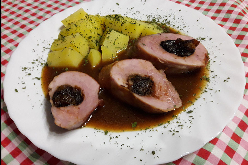 Schweinefilets mit Backpflaumen