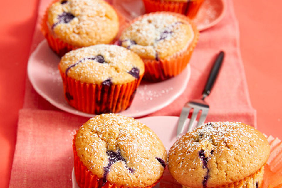 Blueberry Hazelnut Muffins