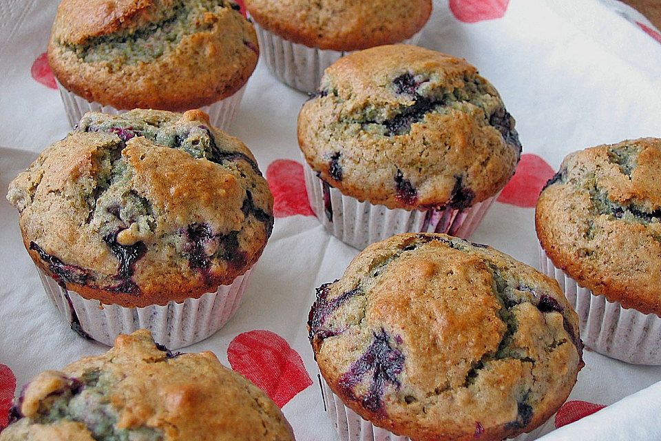 Blueberry Hazelnut Muffins