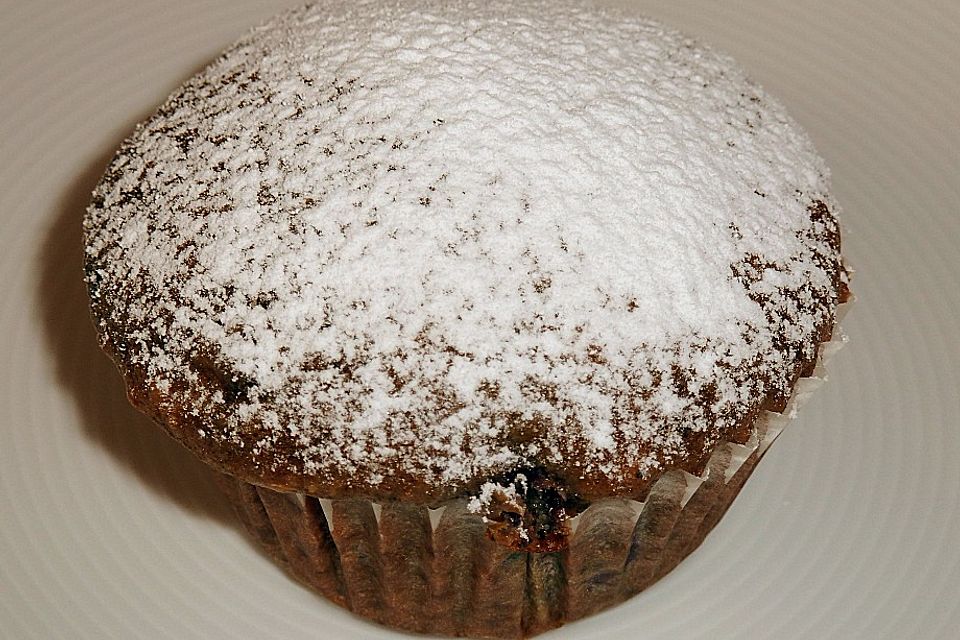 Blueberry Hazelnut Muffins