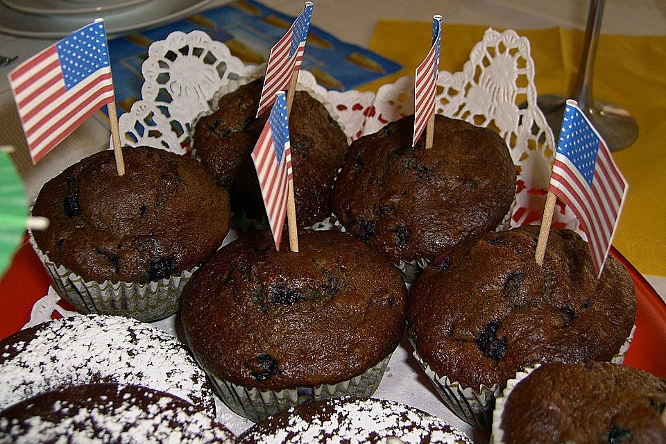 Blueberry Hazelnut Muffins