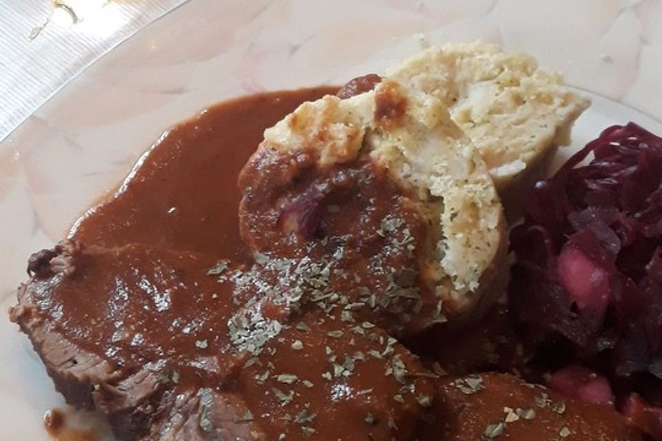 Wildschweinbraten klassisch