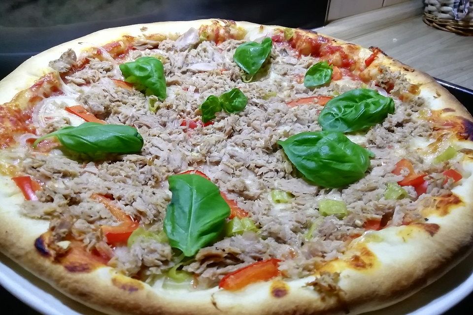 Thunfischpizza