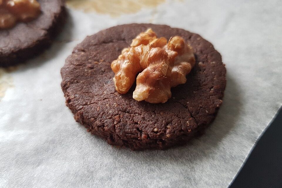 Schokokekse ohne Zucker