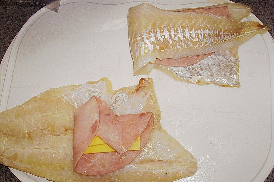 Panierte Fischtaschen