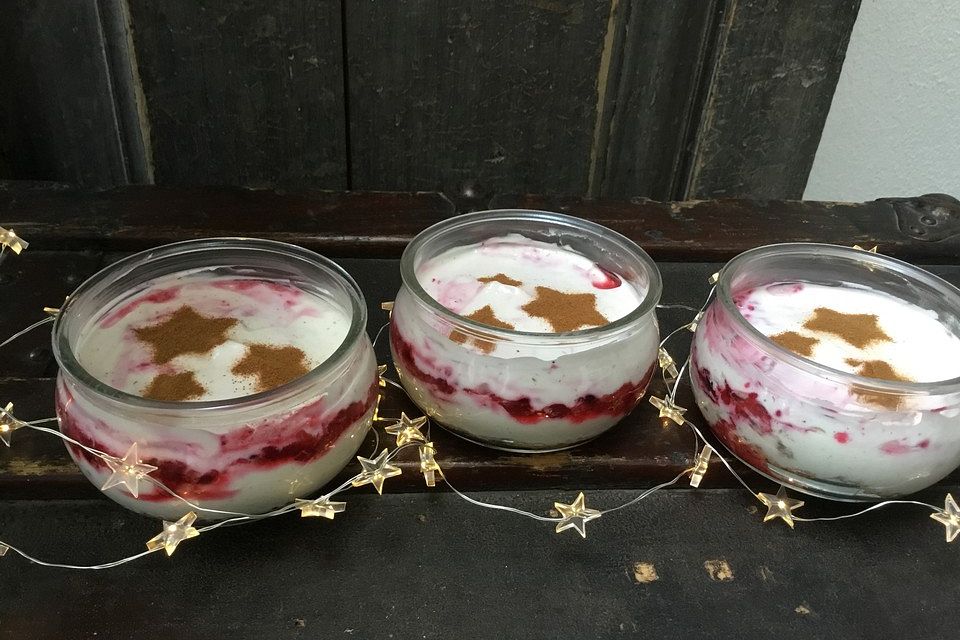 Silvester Beerentraumdessert