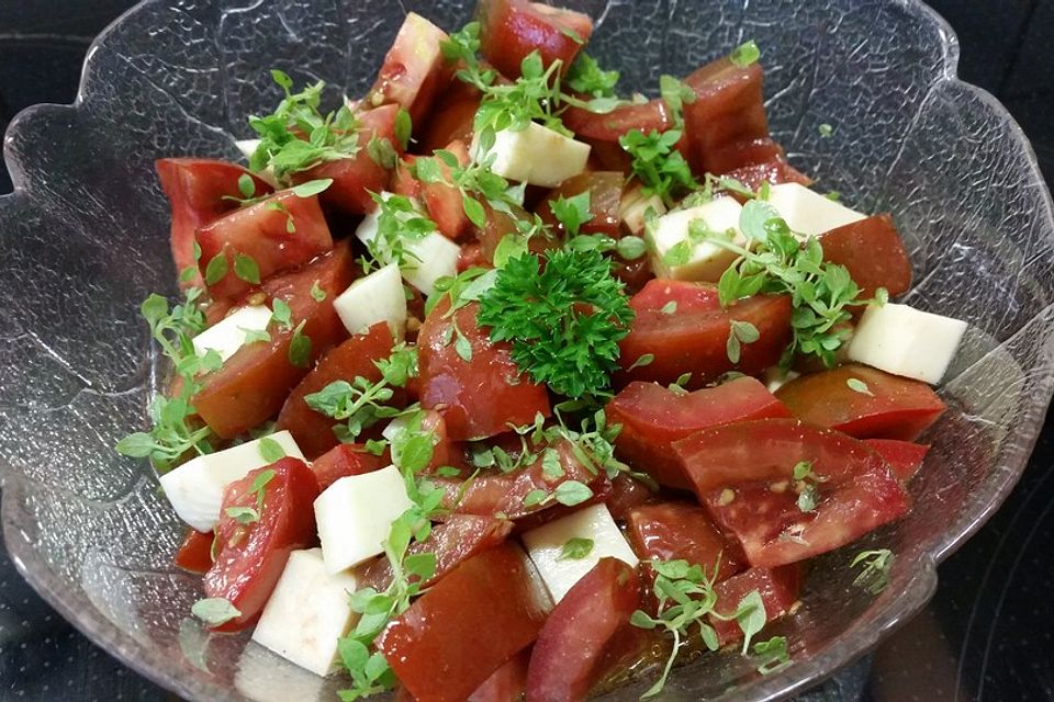 Mozzarella - Tomaten - Salat