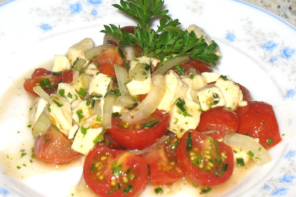 Mozzarella - Tomaten - Salat