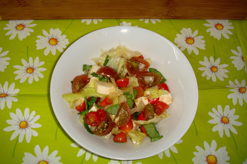 Mozzarella - Tomaten - Salat