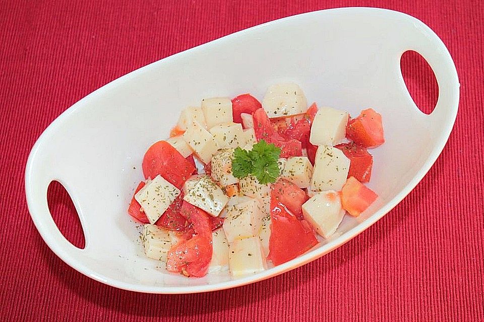 Mozzarella - Tomaten - Salat