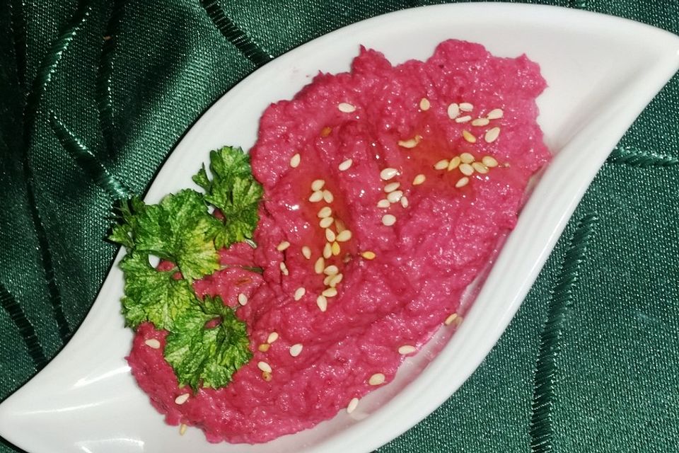 Rote Bete-Hummus