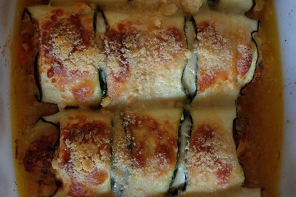 Zucchini-Cannelloni