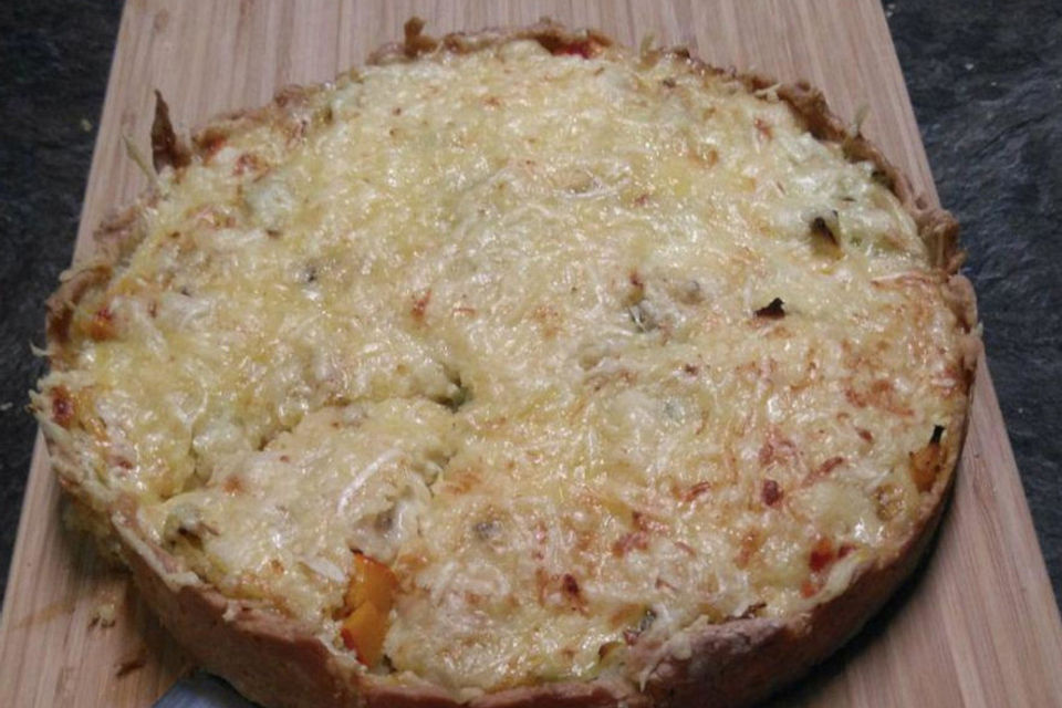 Wirsing-Kürbis-Quiche