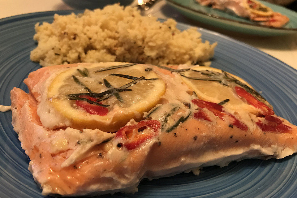 Lachs Sous Vide gegart