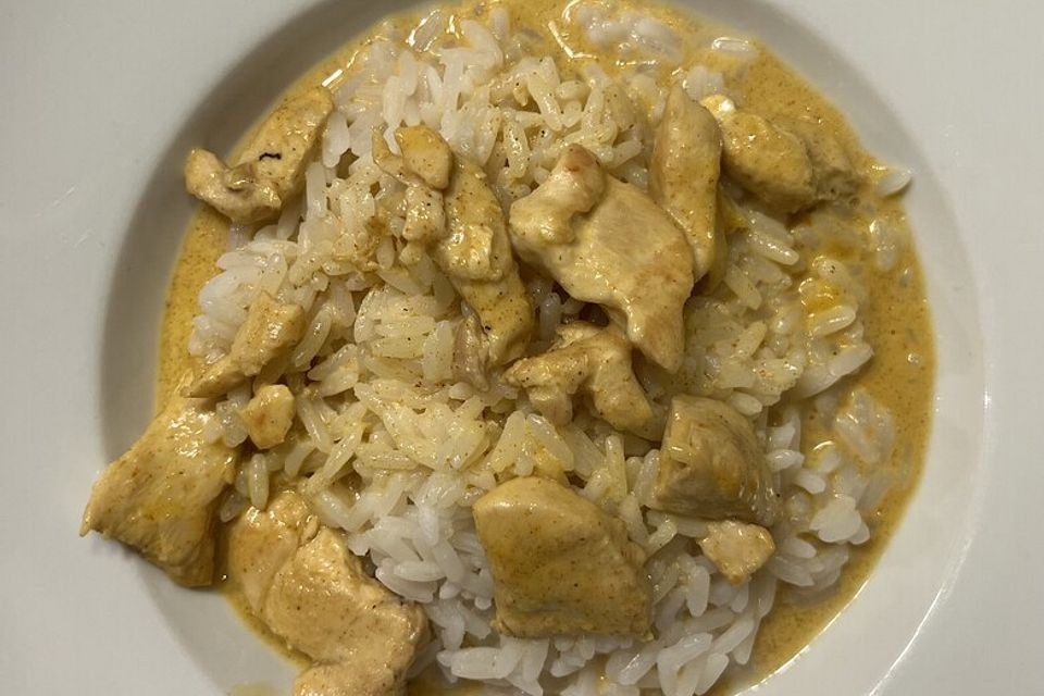 Indisches Hähnchencurry