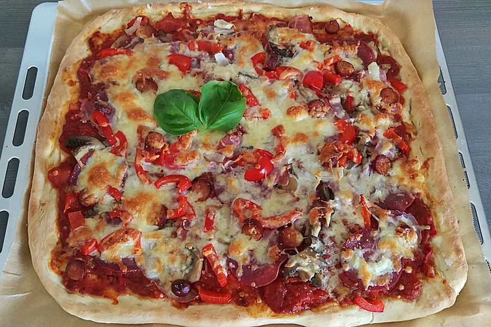 Tomatensoße für Pizza