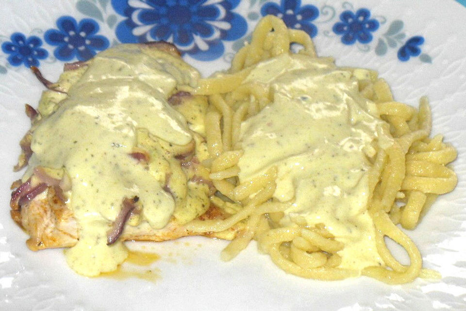 Andis Zwiebelschnitzel