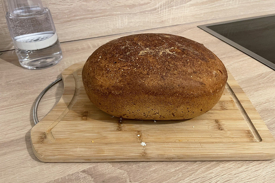 Glutenfreies helles Sauerteigbrot