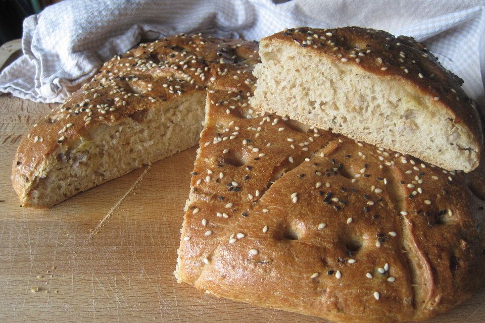 Fladenbrot à la Gyros