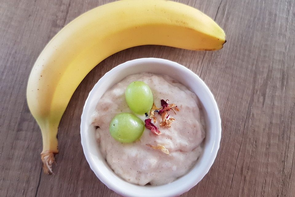 Vegane Bananencreme