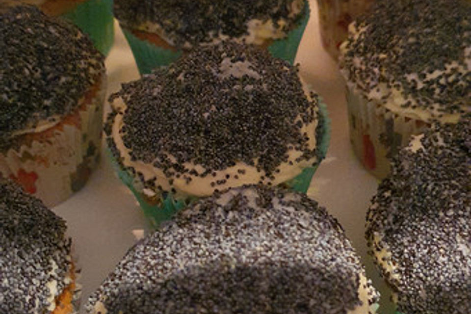 Cupcakes nach Germknödel Art