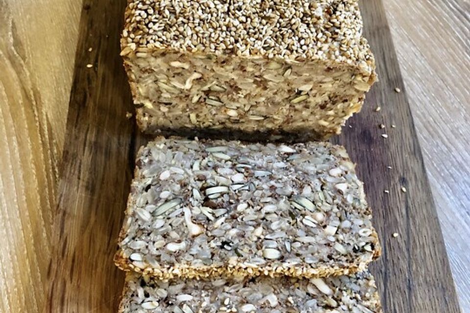 Veganes low carb Brot