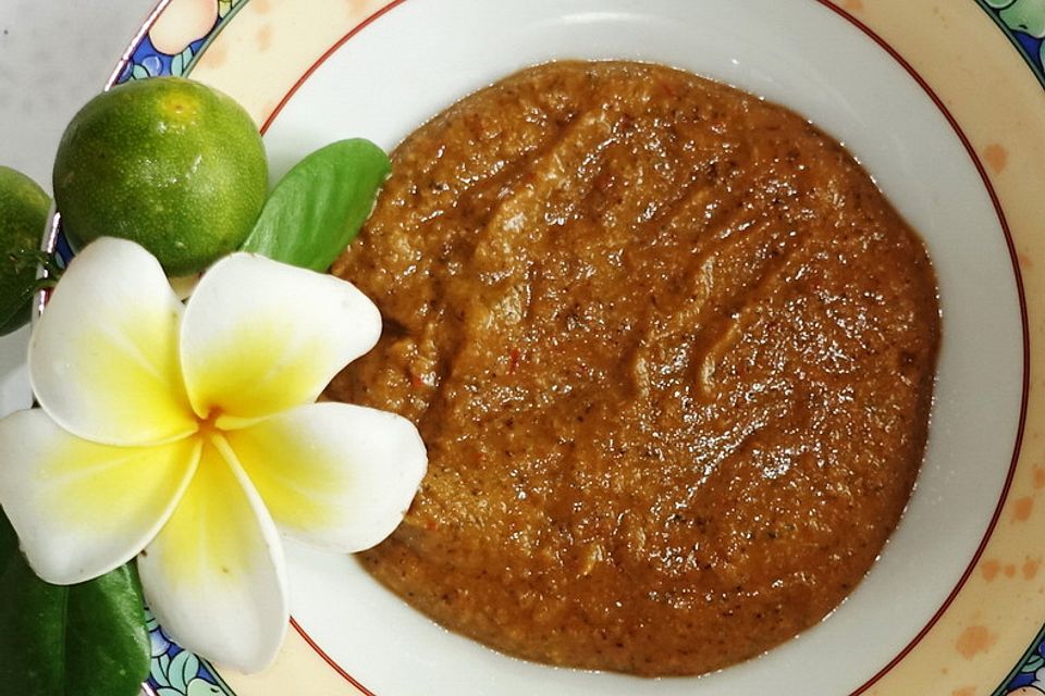 Thailändische rote Currypaste