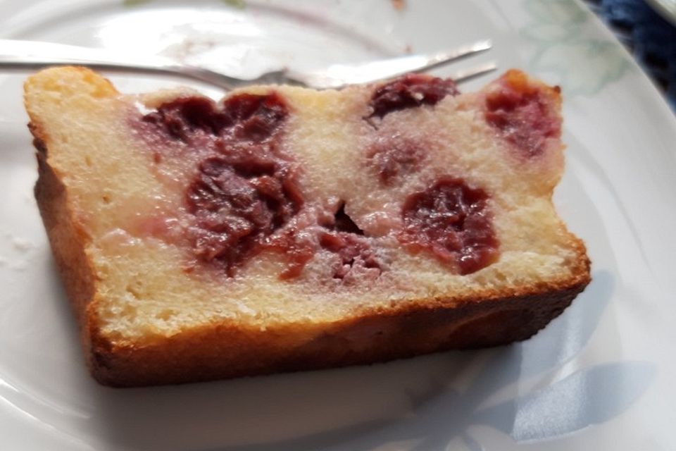 Kirschkuchen mit Quark