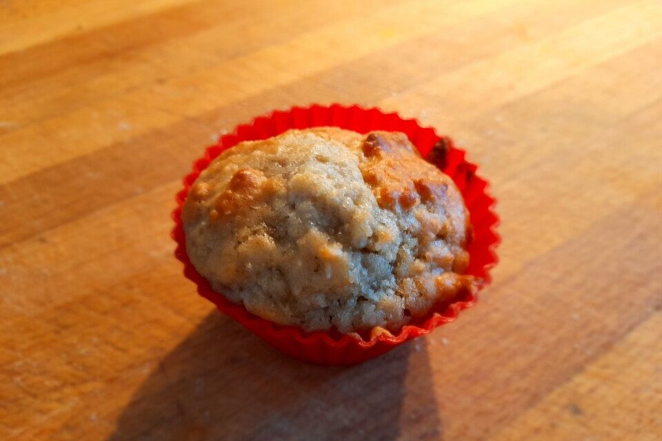 Kirschjogurt-Muffins mit Kokosflocken