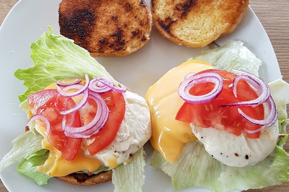 Veggi-Burger mit Protinella