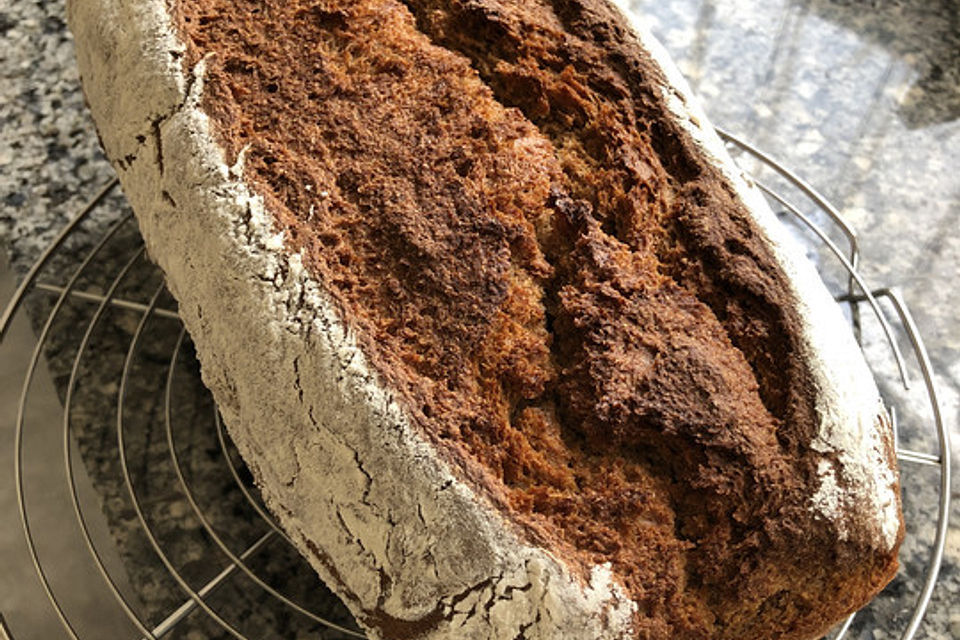 Roggenmischbrot mit Buttermilch