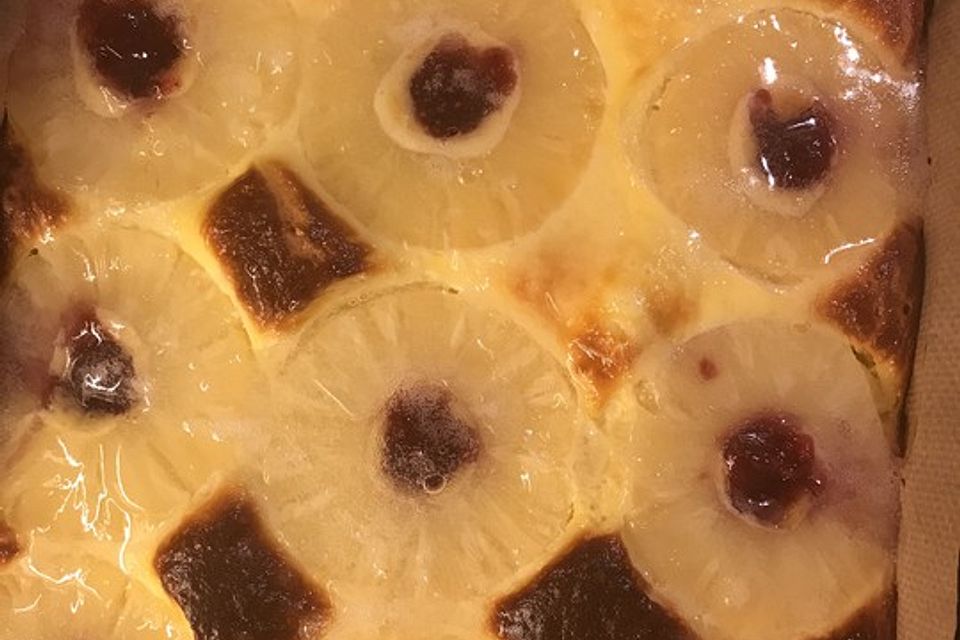 Ananasblechkuchen