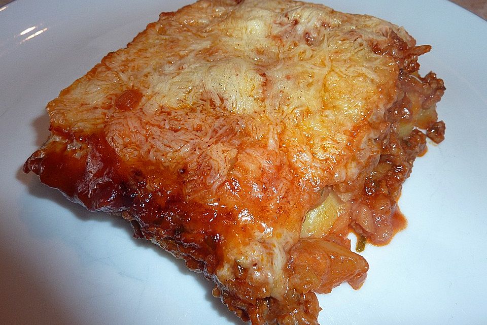 Kartoffel - Hackfleisch - Gratin