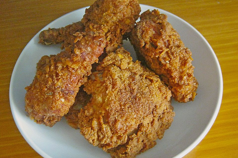 Fried Chicken mit Panade