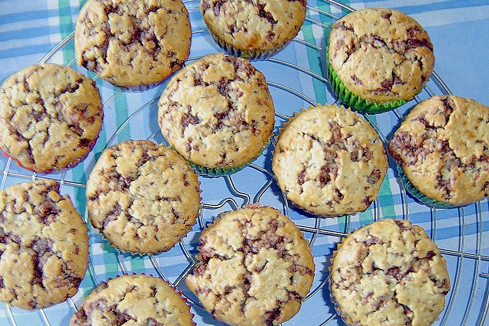 Kokosschokoladen - Muffins