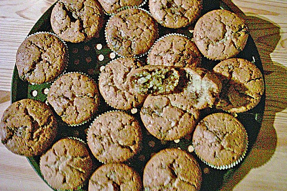 Kokosschokoladen - Muffins