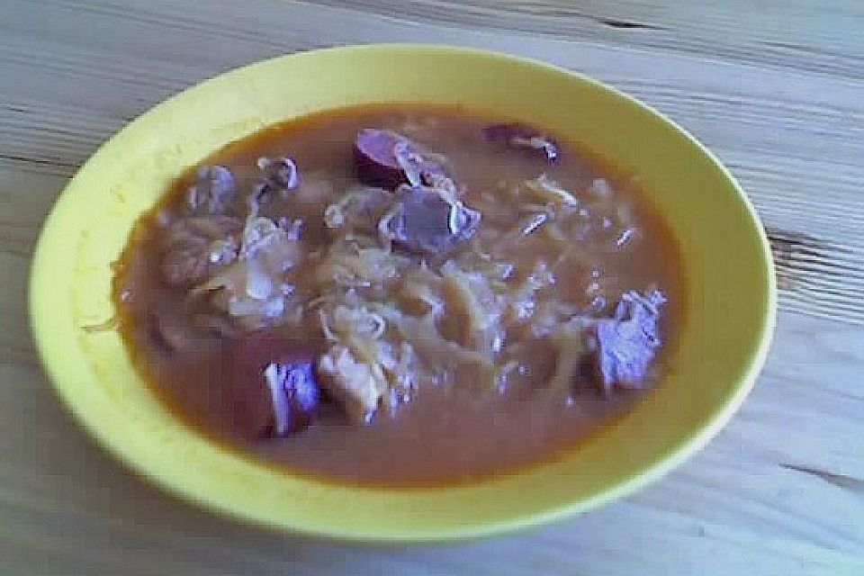 Diana's Sauerkrautsuppe