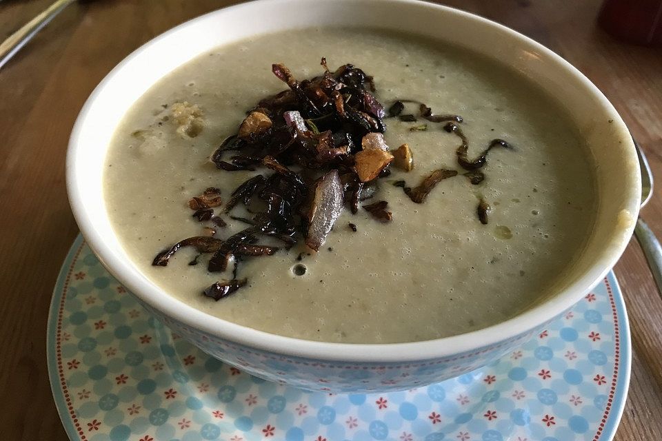 Cannellini Bohnen-Kokos-Cremesuppe