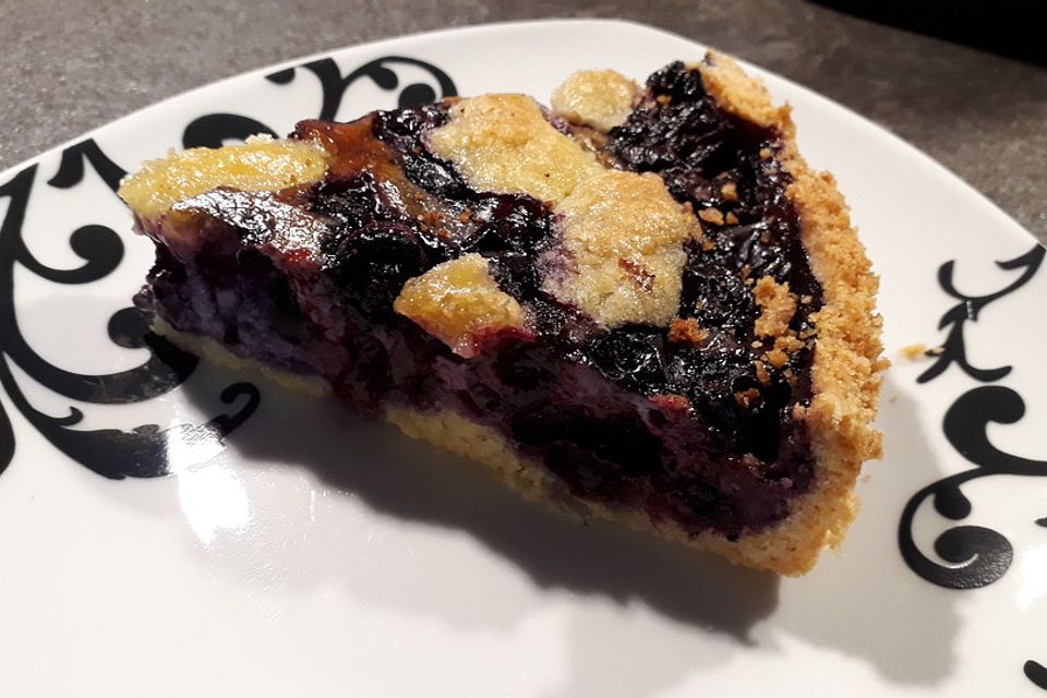 Blaubeerkuchen mit Streuseln