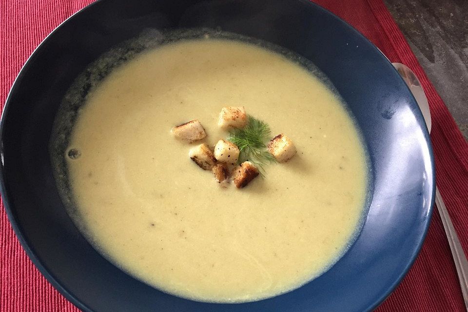 Apfel-Fenchel-Suppe